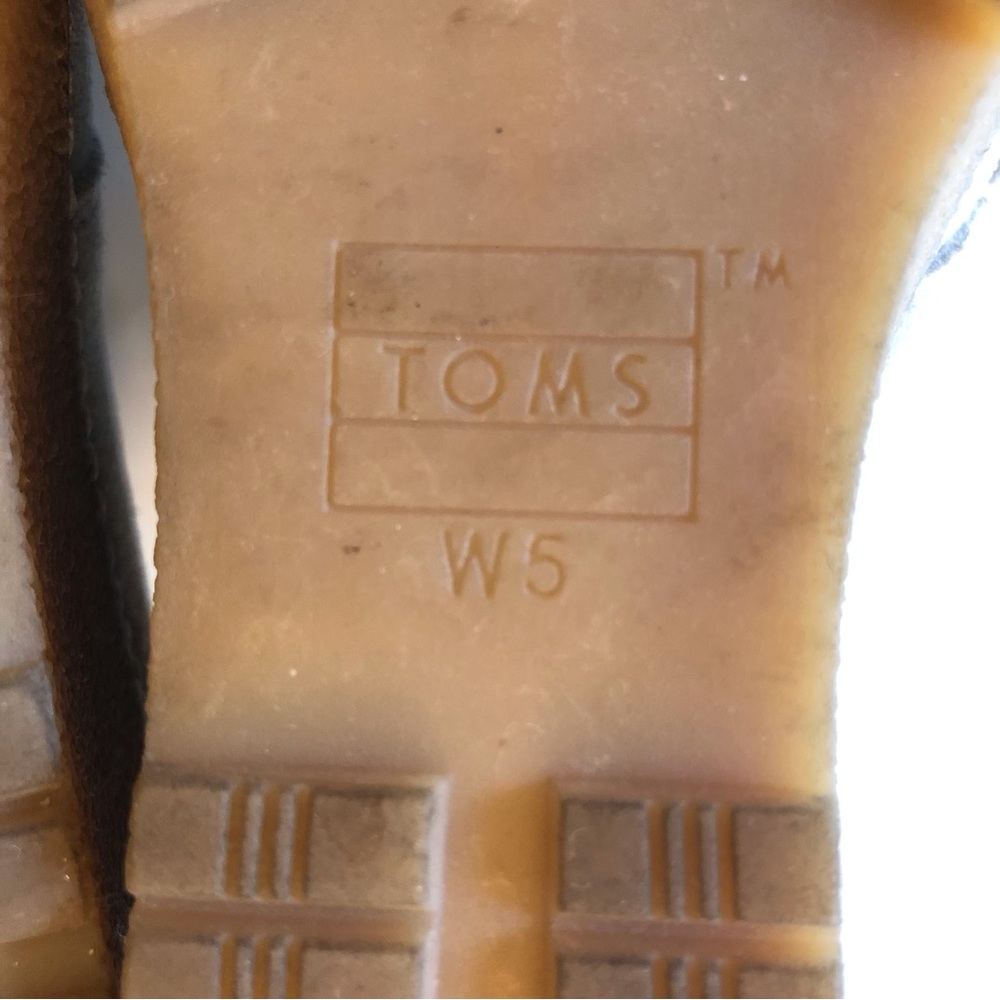 TOMS Gray Suede Size 5 Women’s Wedge Heel Bootie-Send your offer! 🍁 - Picture 10 of 14